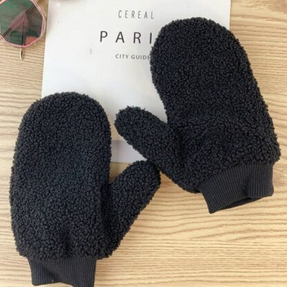 Women’s Winter Mittens with Plush Thickening - Image 5