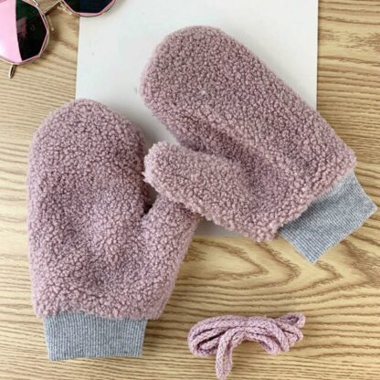 Women’s Winter Mittens with Plush Thickening - Image 6