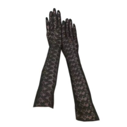Autumn-Winter Black Fashion Gloves - Image 4