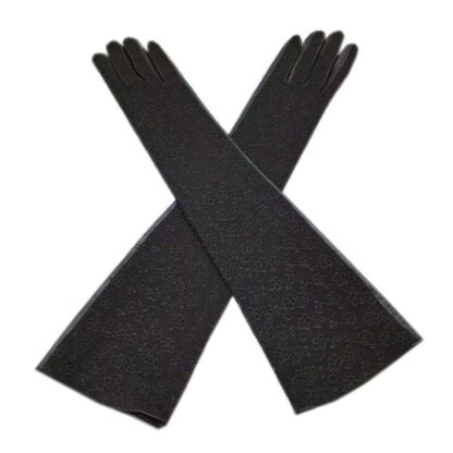 Autumn-Winter Black Fashion Gloves - Image 3