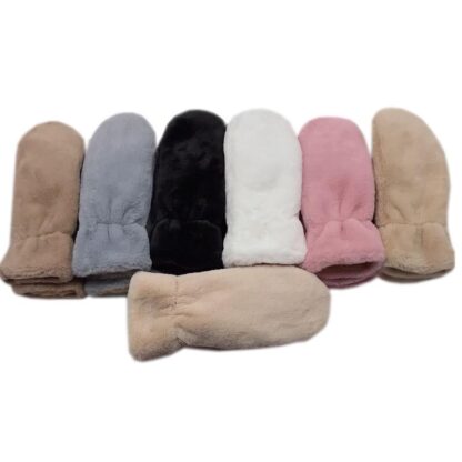Women’s Winter Mittens with Fashionable Design - Image 2