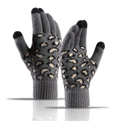 Cozy Leopard Print Hand Warmers - Image 2
