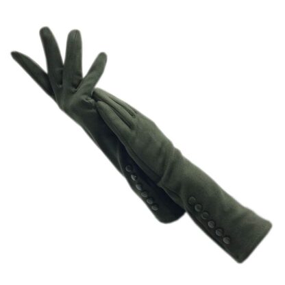Ladies' Long Suede Gloves