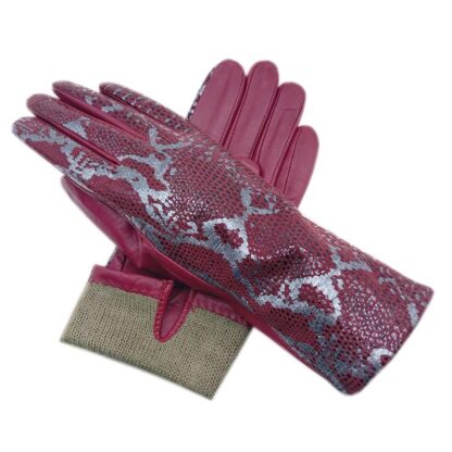 Fashionable Snake Pattern Gloves - Image 3