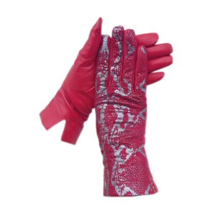 Fashionable Snake Pattern Gloves - Image 2