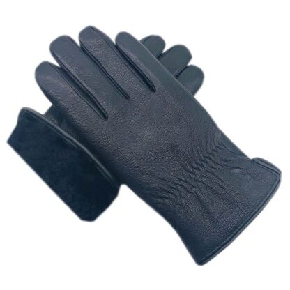Black Men's Fashion Gloves - Image 4