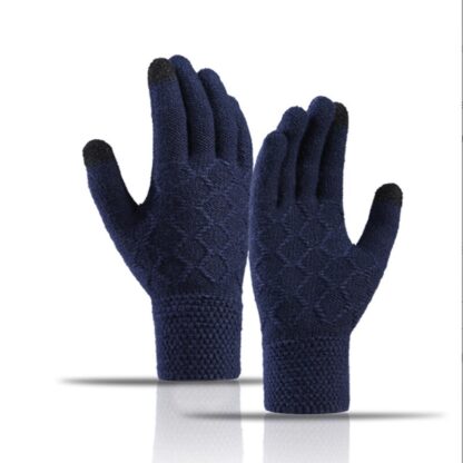 Knitted Winter Work Gloves - Image 2