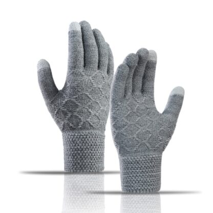 Knitted Winter Work Gloves - Image 3