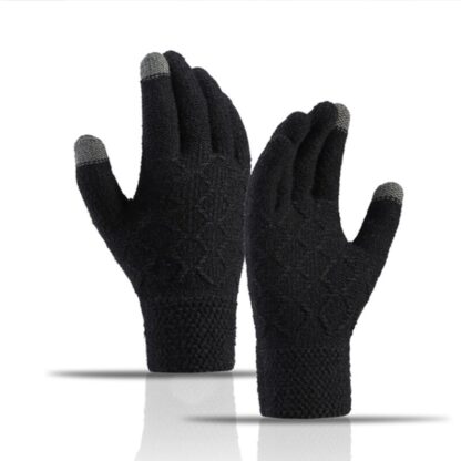 Knitted Winter Work Gloves