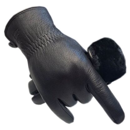Black Men's Fashion Gloves