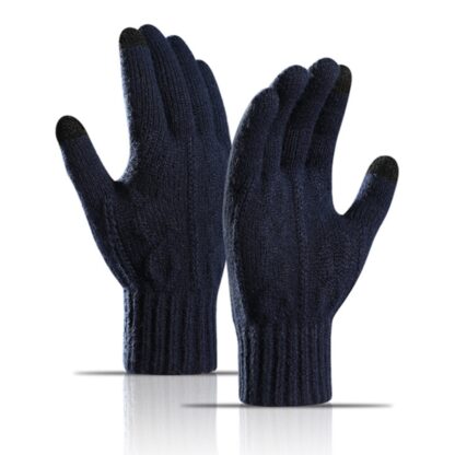 Cozy Knit Touch Screen Gloves - Image 3