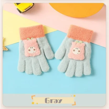Cute Winter Cartoon Gloves - Image 3