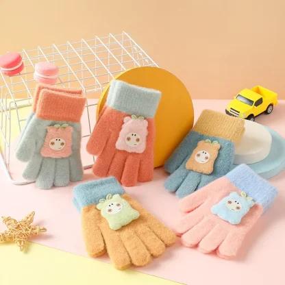 Cute Winter Cartoon Gloves