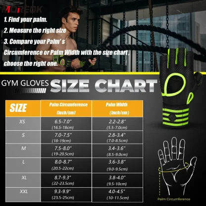 Breathable Anti-slip Workout Gloves - Image 3