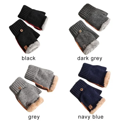 Cold Proof Knitting Gloves - Image 3