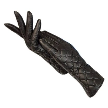 Chic Leather Winter Gloves