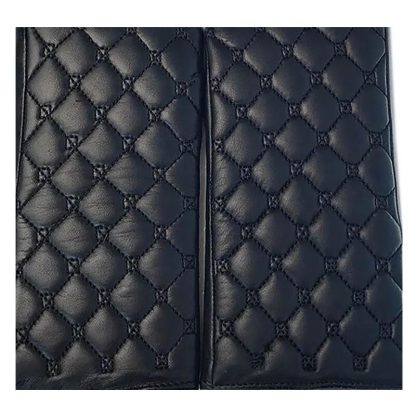 Chic Leather Winter Gloves - Image 4
