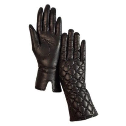 Chic Leather Winter Gloves - Image 7