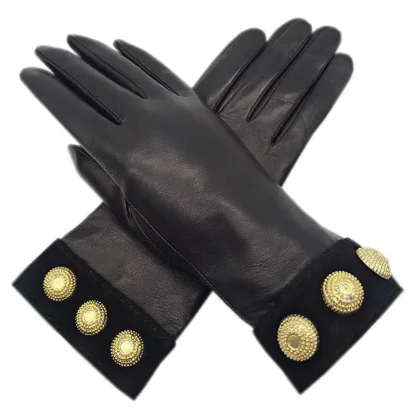 Luxe Black Pu Leather Elegance