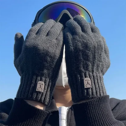 Knitted Windproof Gloves - Image 2