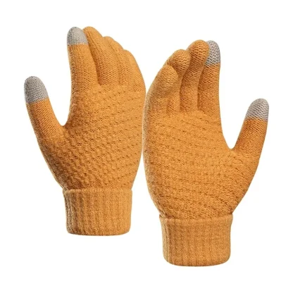 Winter Touchscreen Knit Gloves
